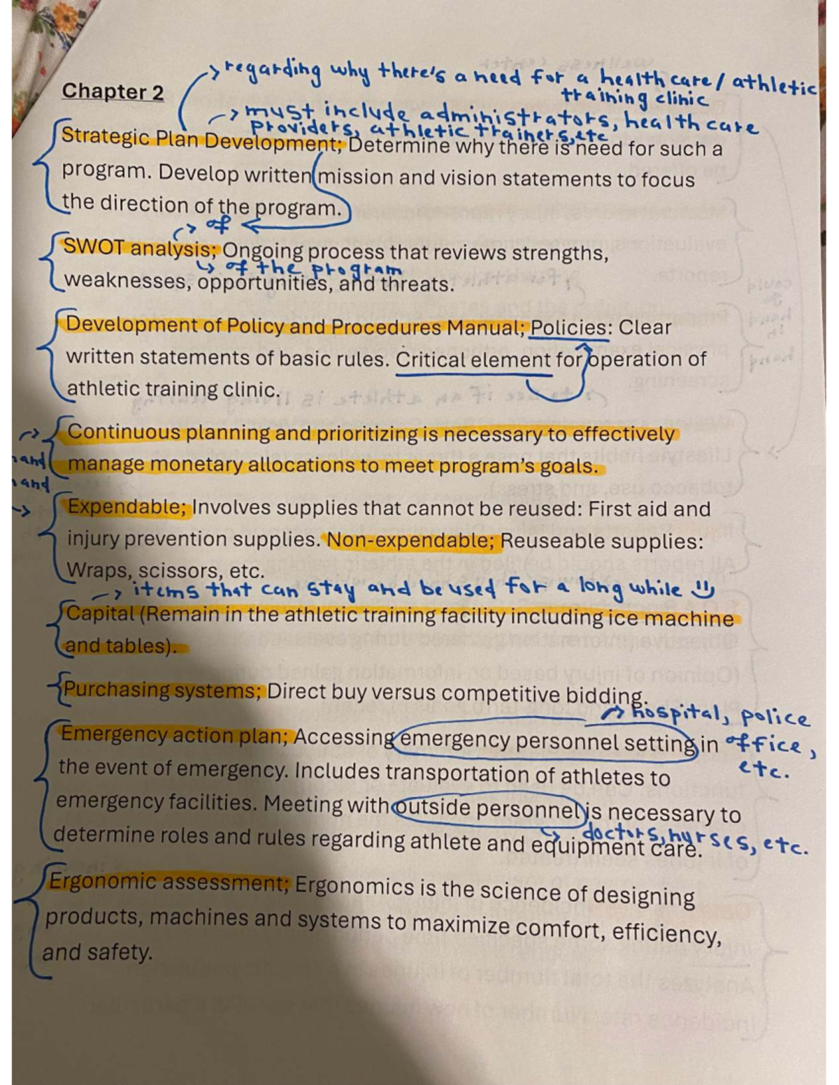 Document Analysis and Summary for Course Code 5406: Health Care in ...