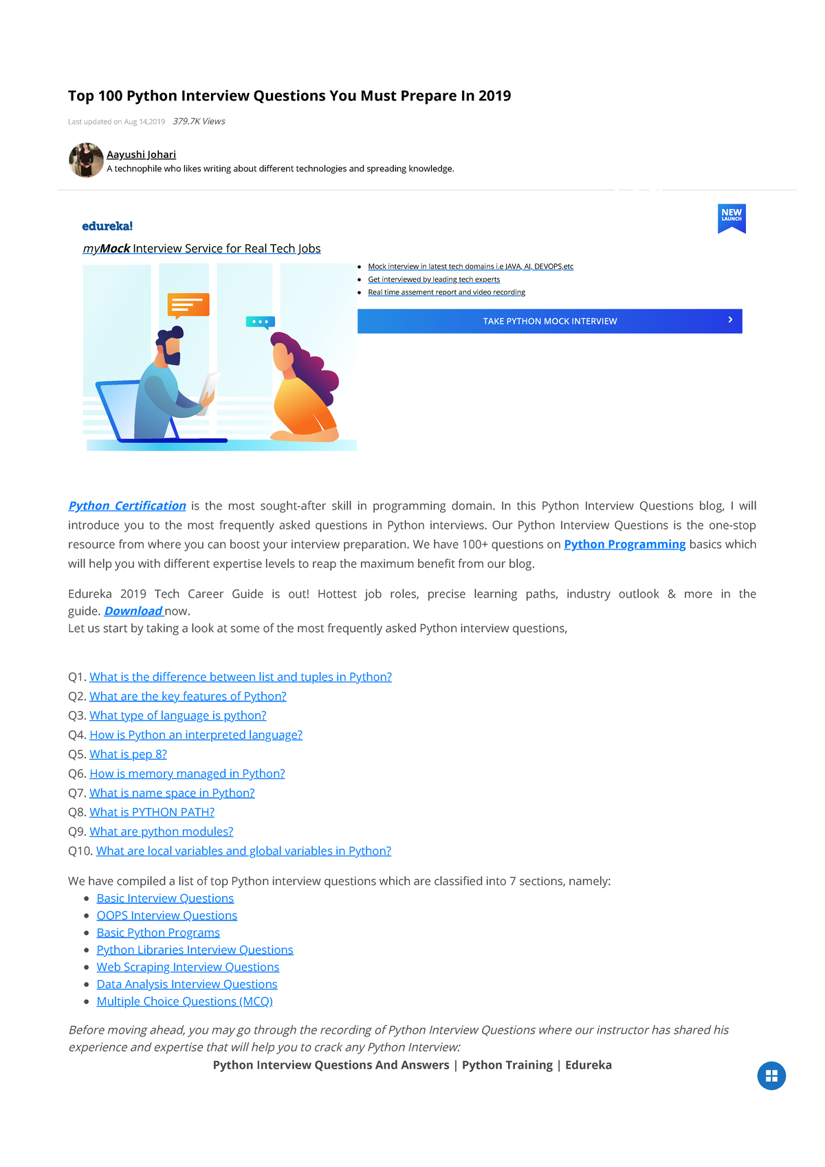 Top 100 Python Interview Questions - Deprecated API usage: The SVG back ...
