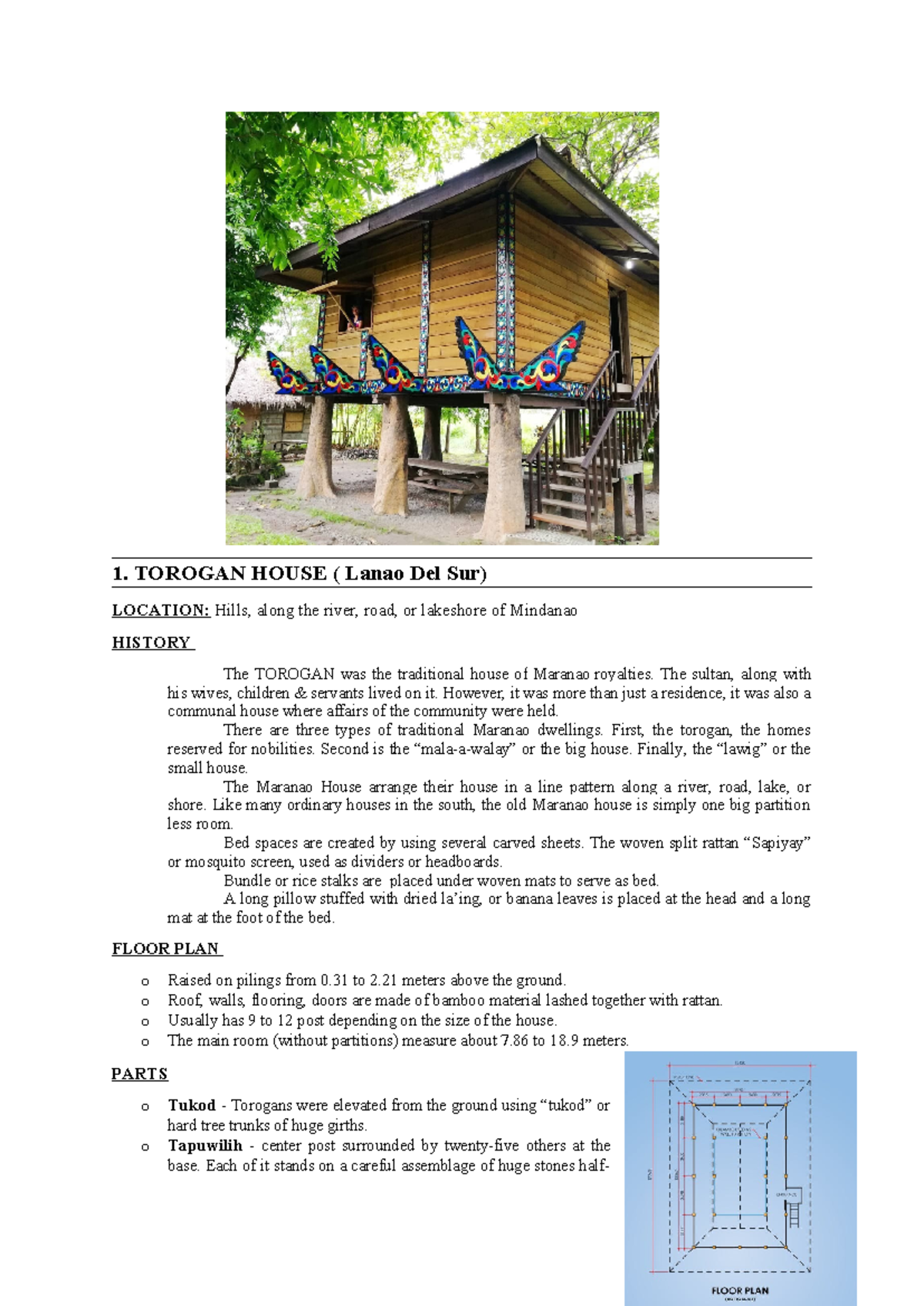 Tropical Architecture Study: Traditional Houses of the Philippines ...