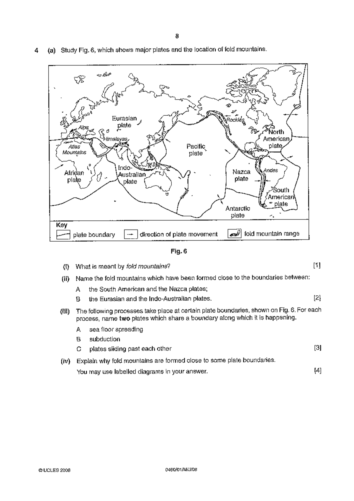 1J08 Quiz on Plate Tectonics and Natural Hazards Analysis - Studocu