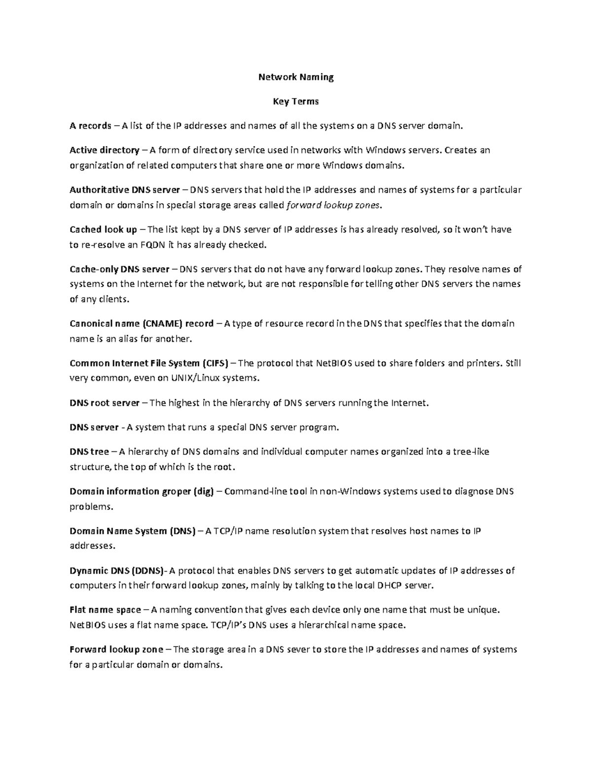 17.FA.CIS.1130.501 Lesson Notes on the OSI Model Fundamentals - Studocu