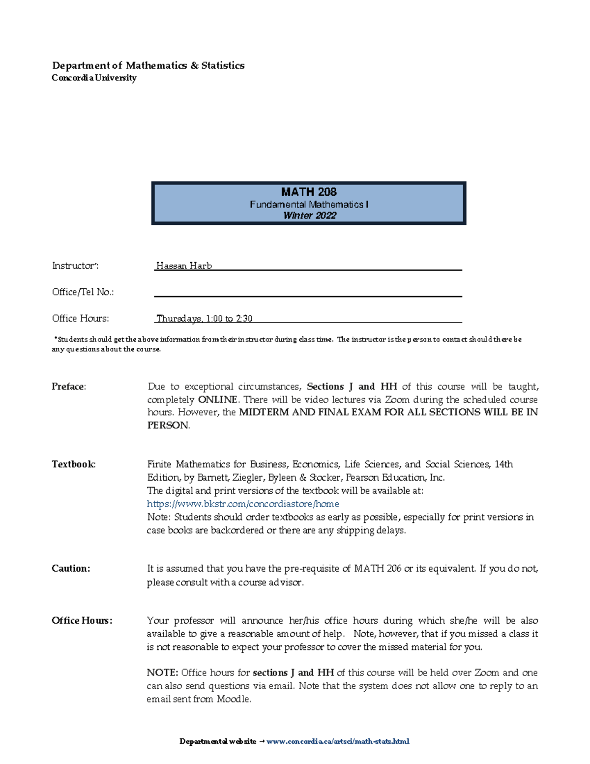 MATH 208 Midterm & Final Exam Preparation Guide Winter 2022 - Studocu