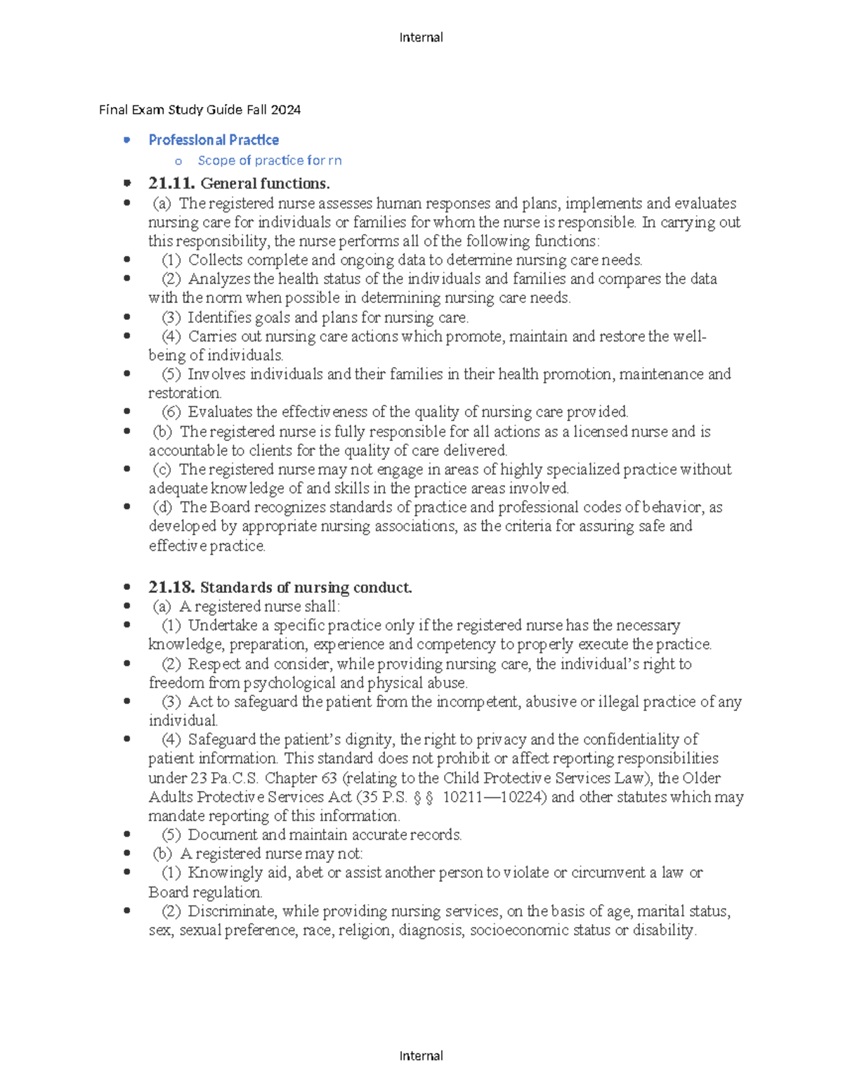 Final Exam Study Guide Sp25. COPY to 2 - Final Exam Study Guide Fall ...