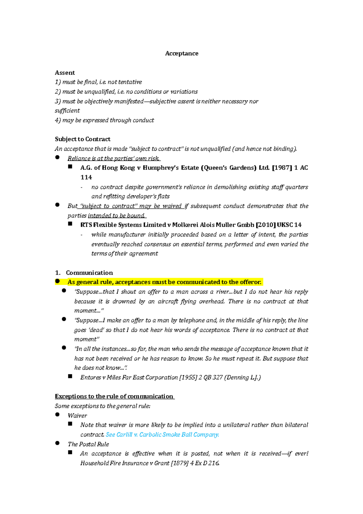 Acceptance and Uncertainty Notes: Key Concepts and Case Studies - Studocu