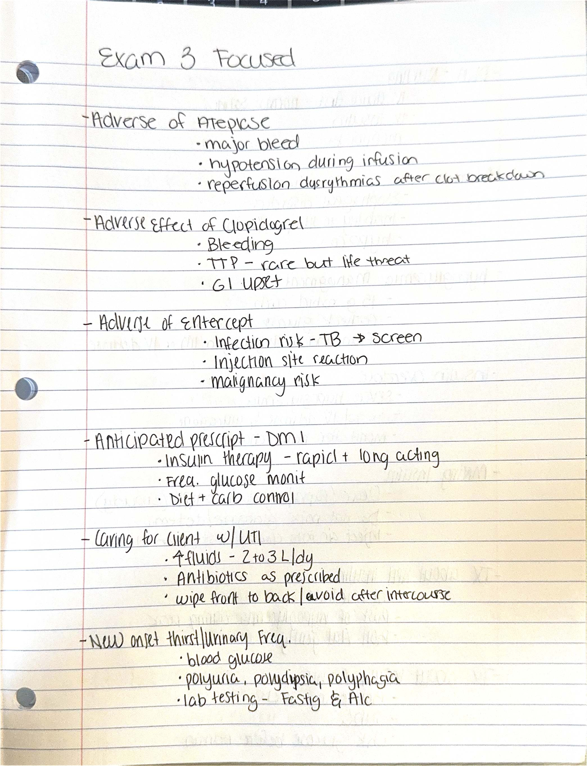 Exam 3 Prep Notes - Focused Study Guide - Studocu