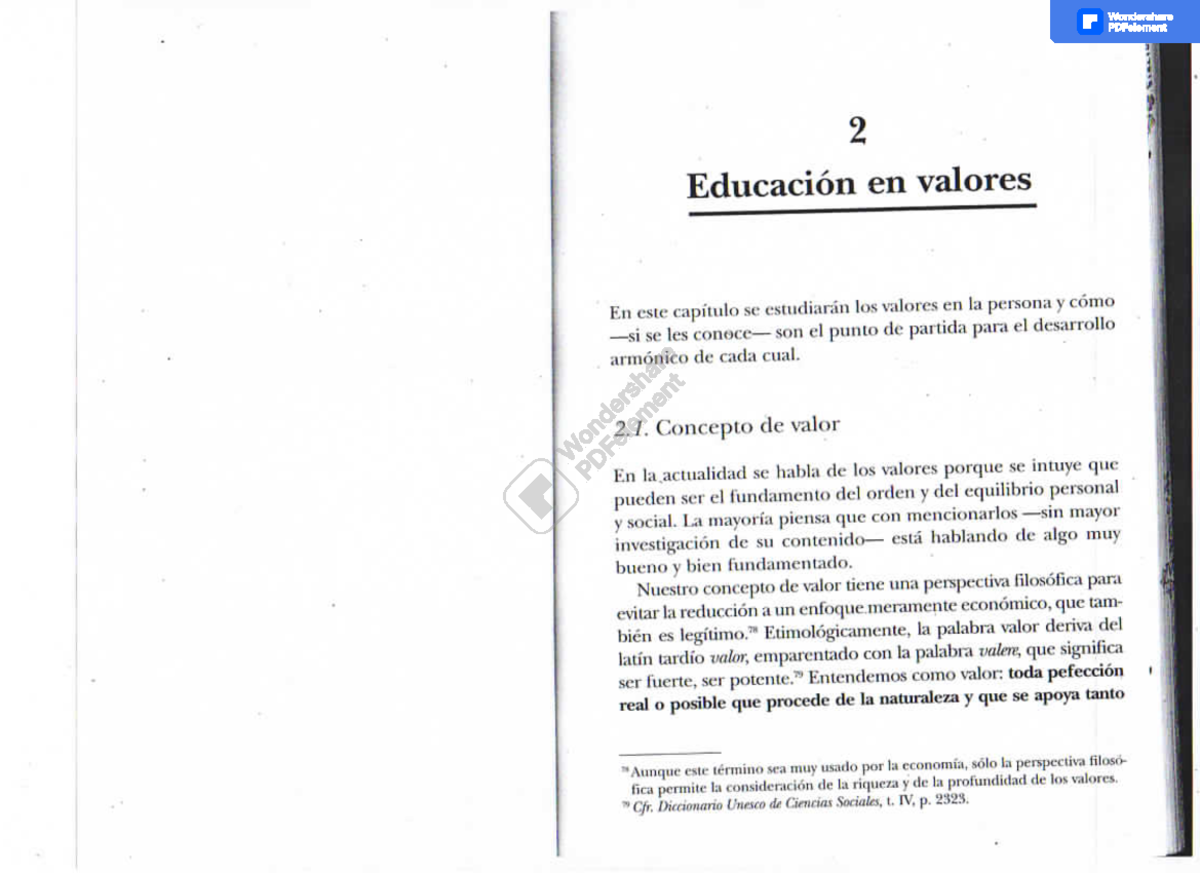 Ana Teresa López De Llergo Valores www.studocu.com