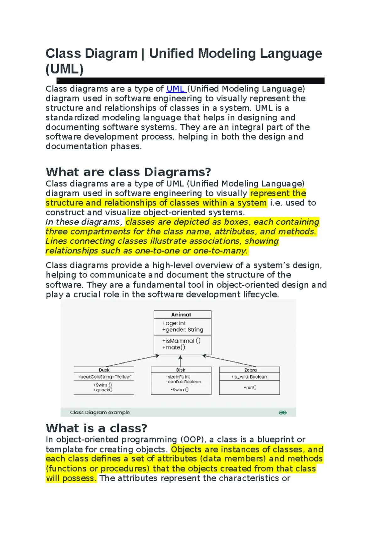 SE SEM 5 LAB File - LAB 1 1 What is uml? Unified Modeling Language (UML ...