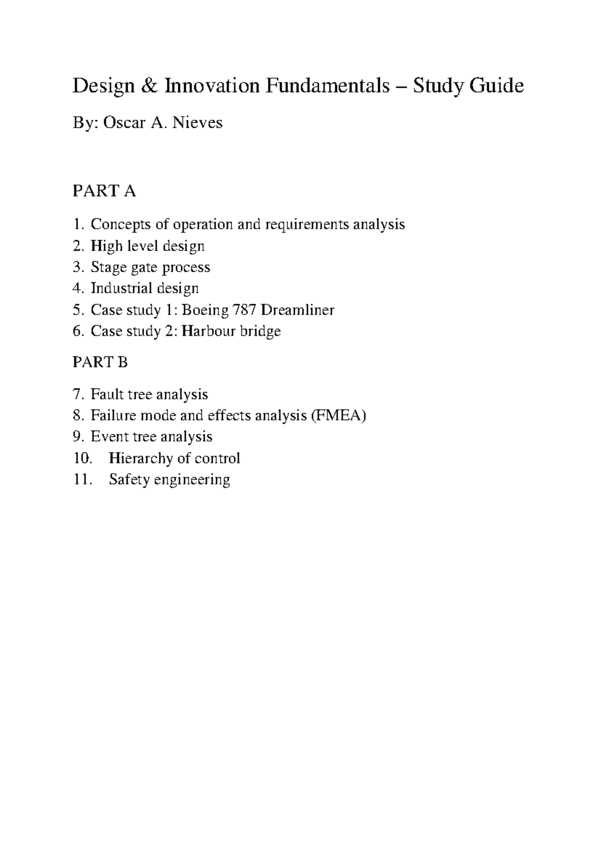Design Innovation Study Guide Complete - Design Innovation Fundamentals ...
