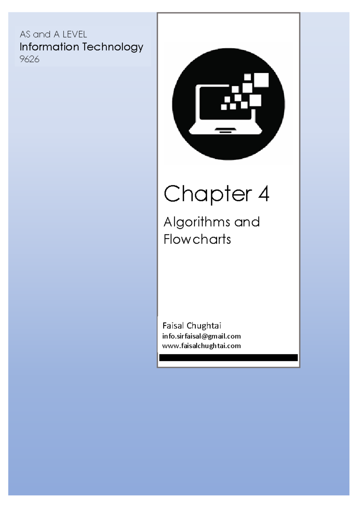 AS & A LEVEL IT 9626 Chapter 4: Algorithms & Flowcharts Notes - Studocu