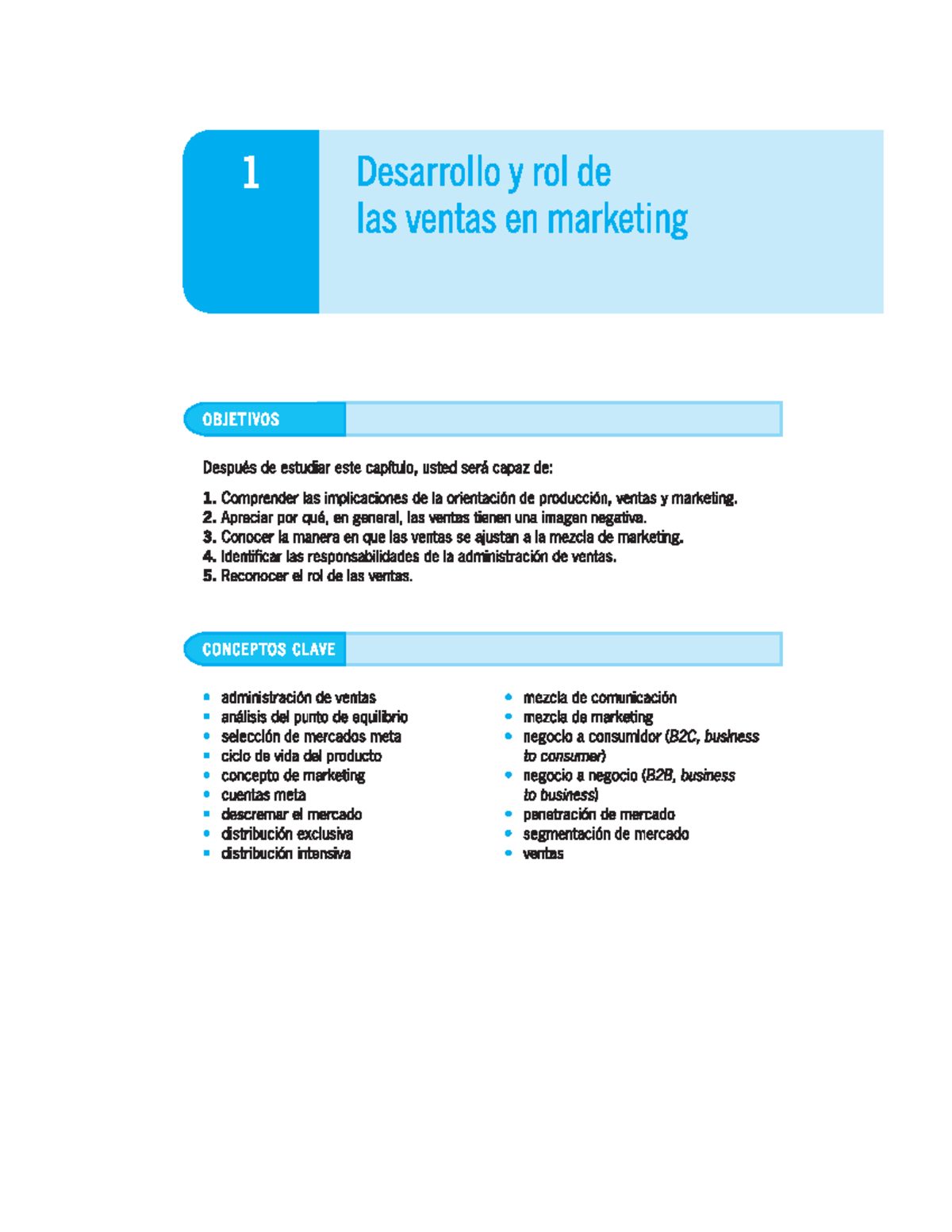 Desarrollo y Rol de las Ventas en Marketing - Adm de Ventas 8ed C1r ...