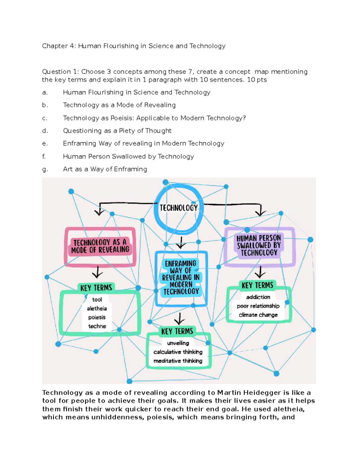 STS 101 Midterm: Human Flourishing in Science & Technology - Studocu