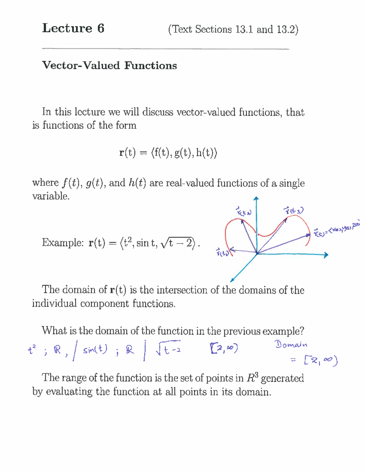 Lecture 6: Functions of Several Variables in Calculus - Studocu
