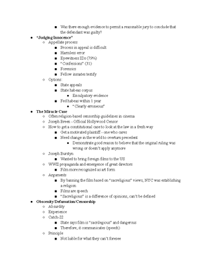Final Exam Review Notes for Course Code [Insert Course Code Here ...