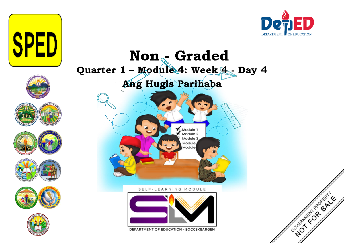 SPED Non-Graded Maths SLM: Module 4, Week 4, Day 4 - Hugis Parihaba ...