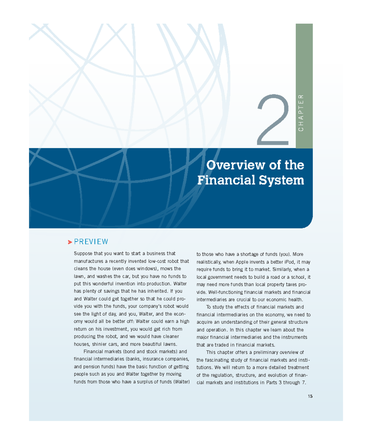 CH2 Lecture Notes: Overview of the Financial System - Studocu