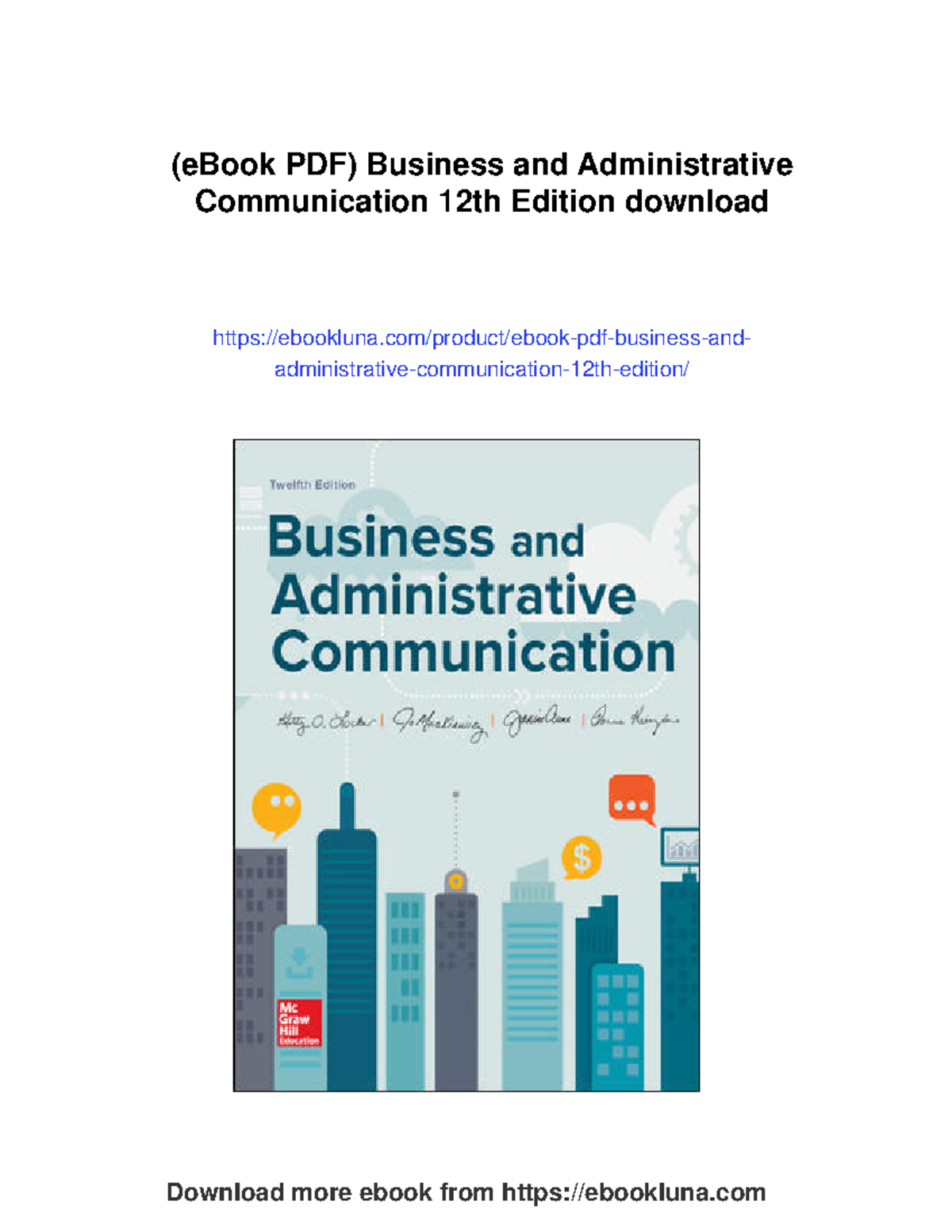 Business and Administrative Communication (BAC) 12th Edition Overview ...