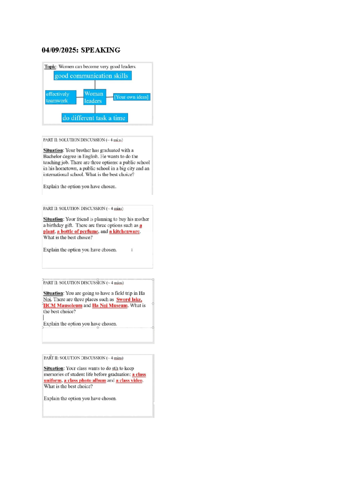SPEAKING & WRITING: Informal & Formal Email Examples - Studocu