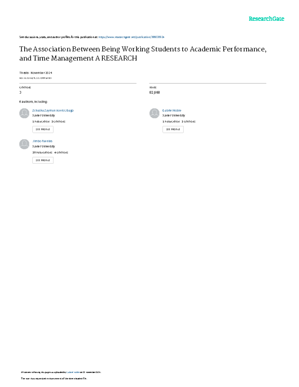 The Impact of Working Students on Academic Performance and Time ...