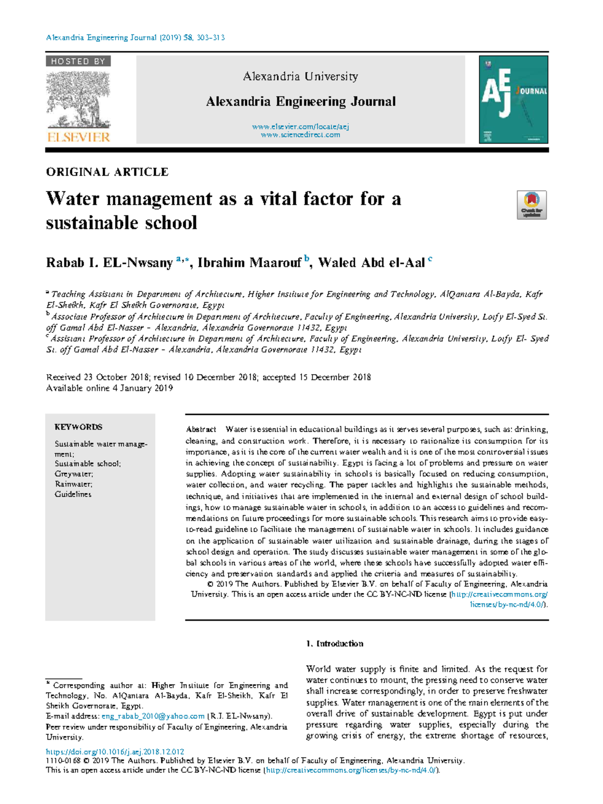 Sustainable Water Management in Schools: Guidelines and Case Studies ...