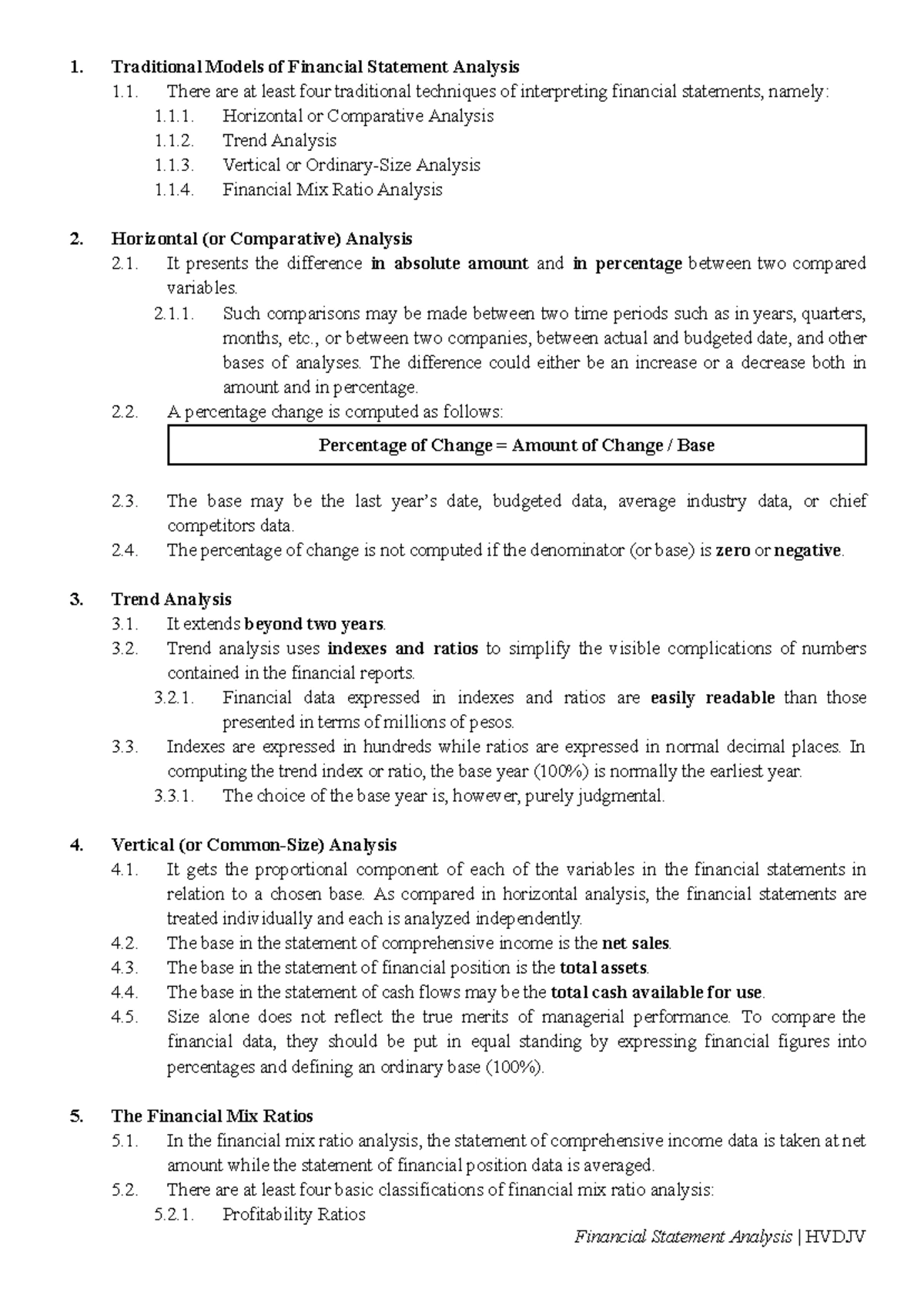 ACCTG3125 Standard Costing & Variance Analysis Study Notes - Studocu