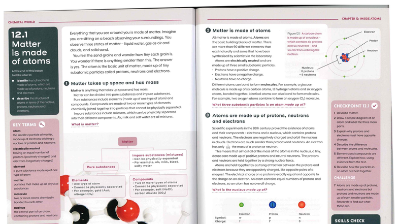 Year 10 SAT1: Atoms and the Periodic Table Study Notes - Studocu