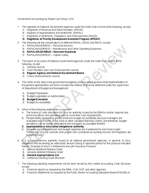 TOA - Theory of Accounts - C which entities are required to apply ...