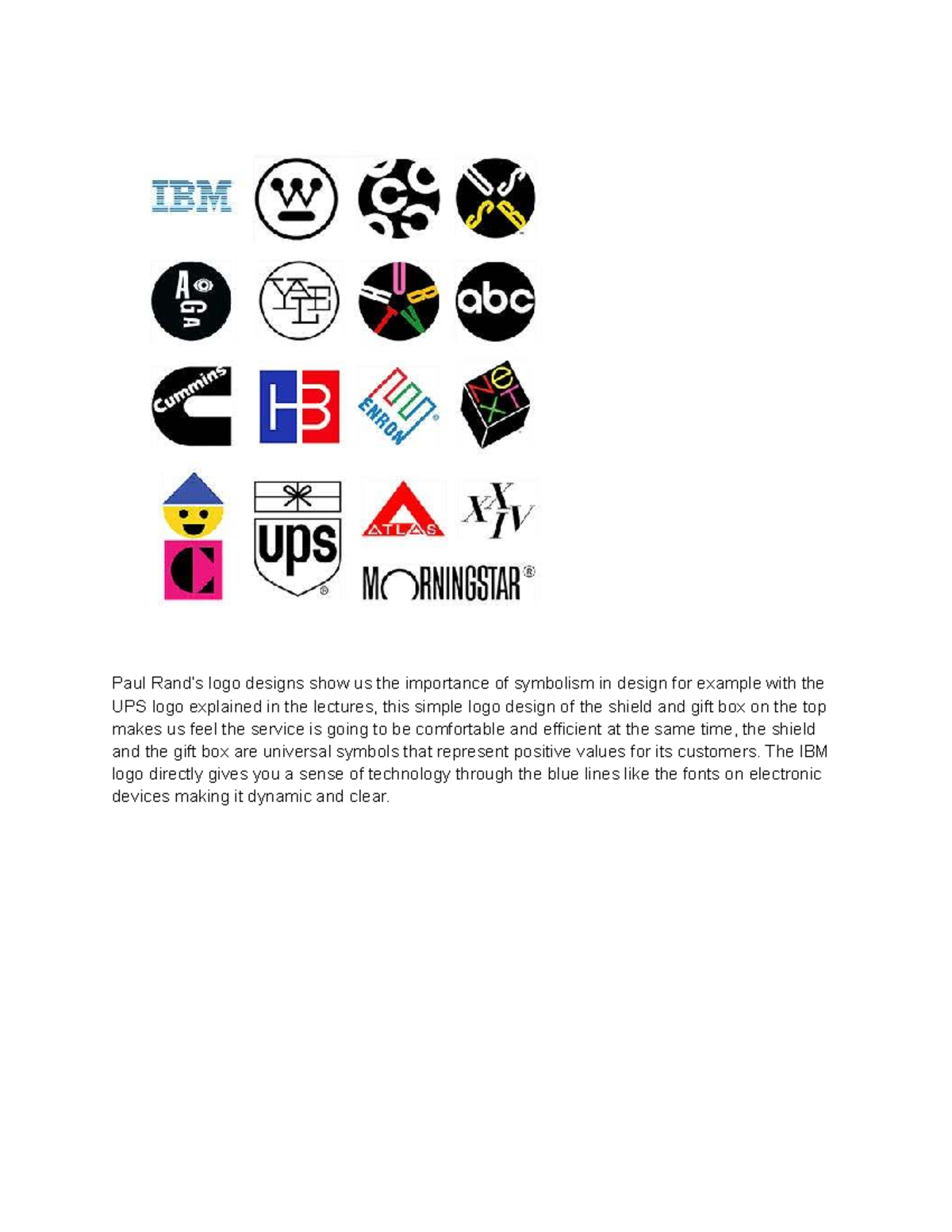 Rand - task - Paul Rand’s logo designs show us the importance of ...