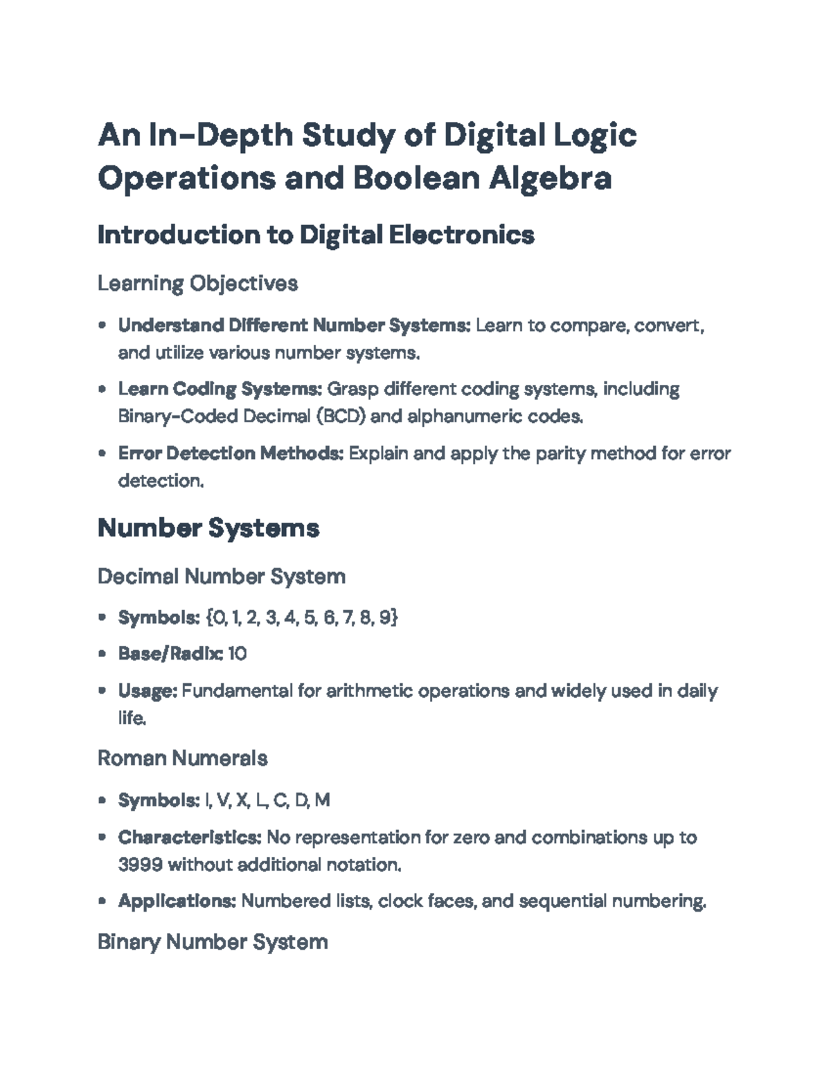 Digital Logic Fundamentals and Boolean Algebra Overview - An In-Depth ...