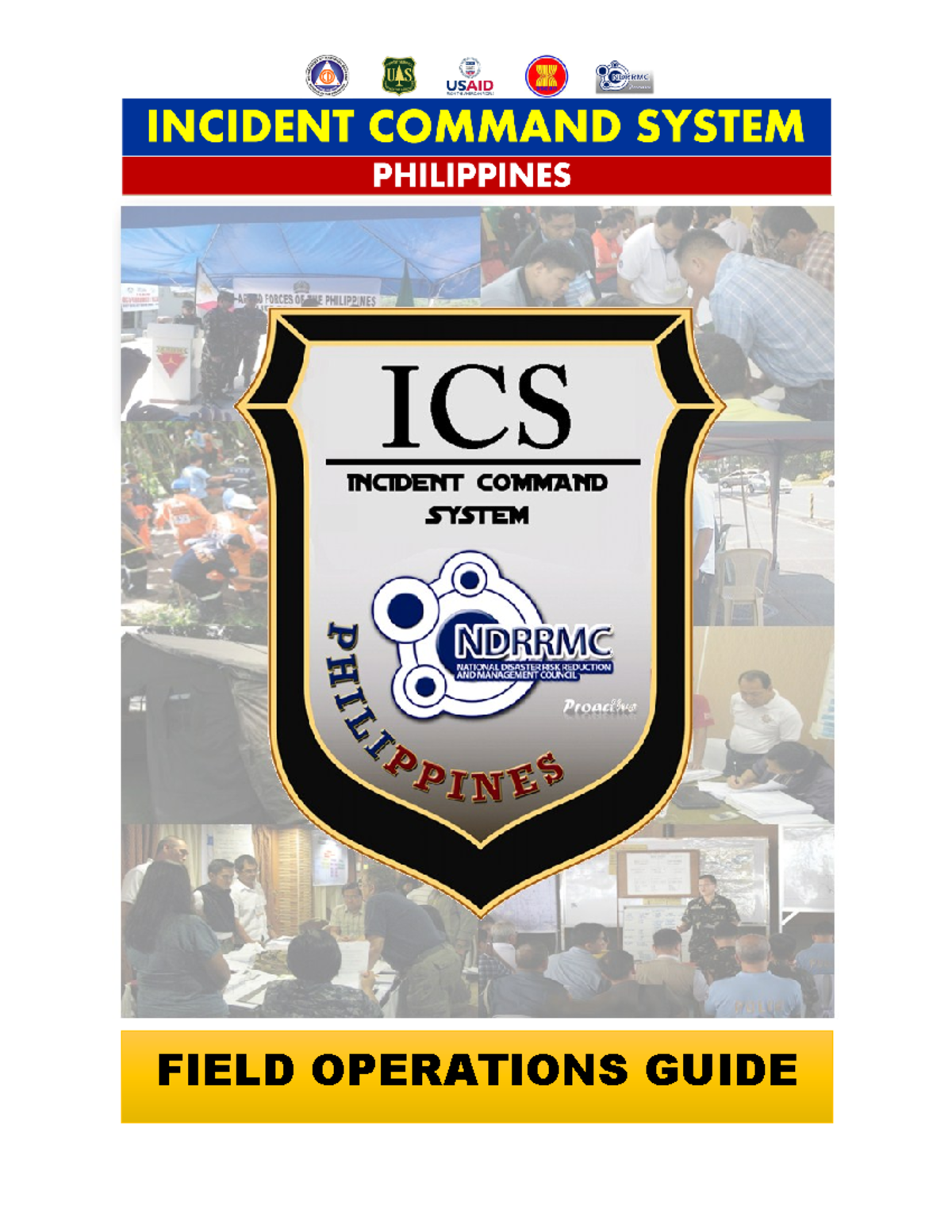 PHL ICS Field Operations Guide: Comprehensive Incident Management - Studocu