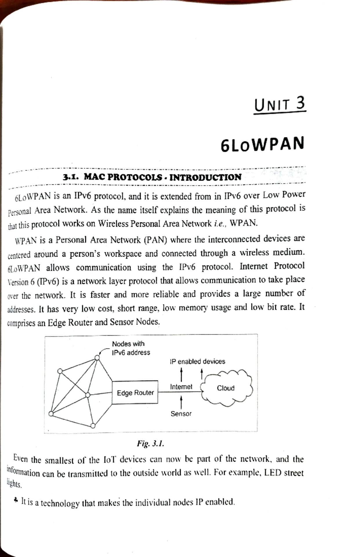 WSN UNIT 05 - notes - S, INTRODUCTION UNIT 5 ToOLS .TinyOS is des1gned ...