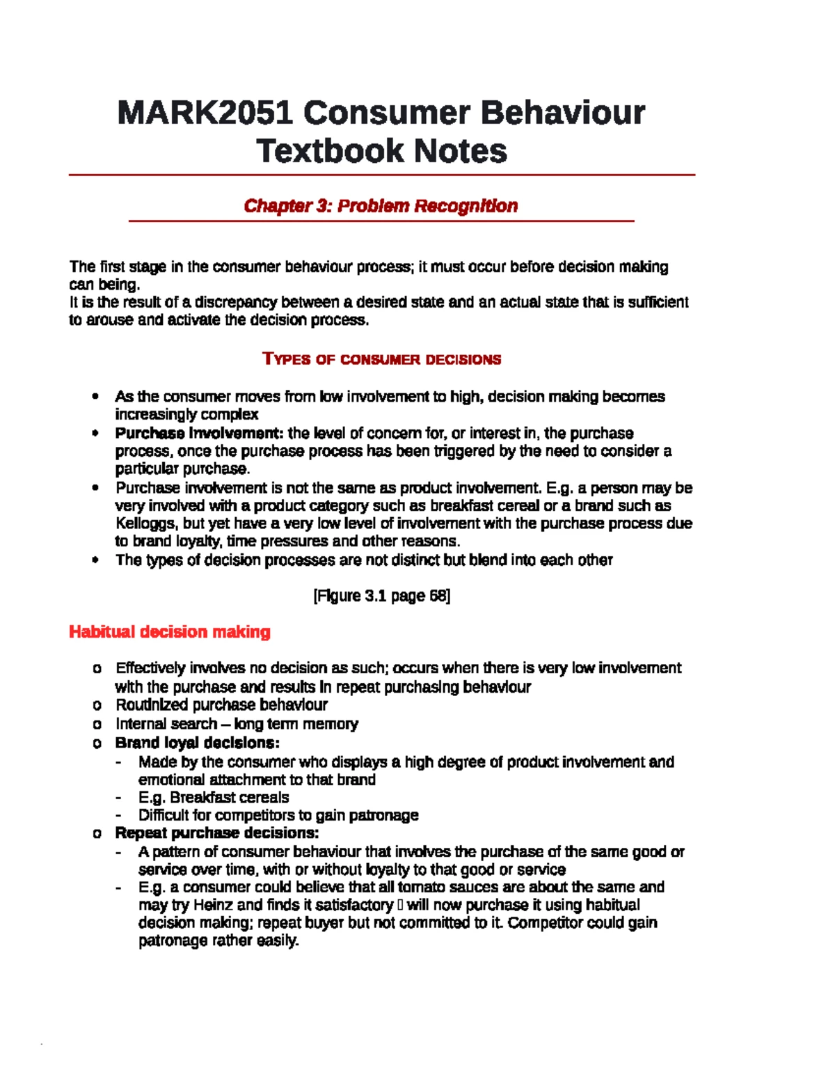 Assignment 1 MARK2051 consumer behaviour: Coffee purchase analysis ...