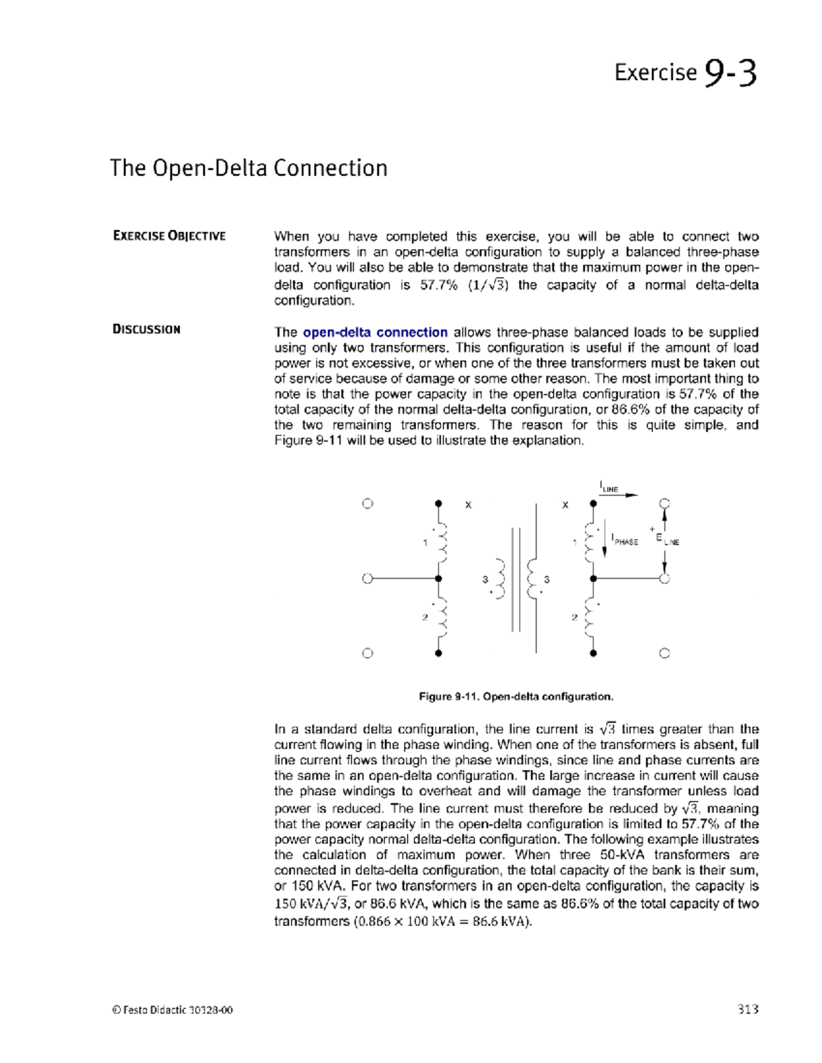 Power Lab 9-3: Transformer Connection Exercise and Analysis - Studocu