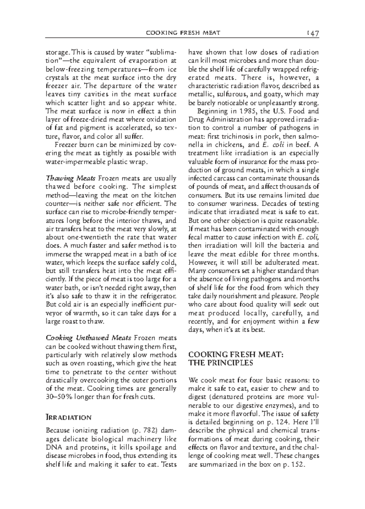 Cooking Fresh Meat: Principles, Techniques & Safety (Culinary 101 ...