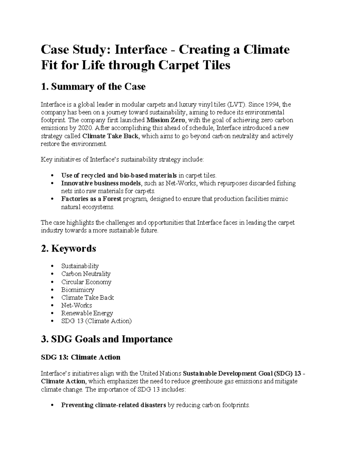Case Study - hú hú hú - Case Study: Interface - Creating a Climate Fit ...