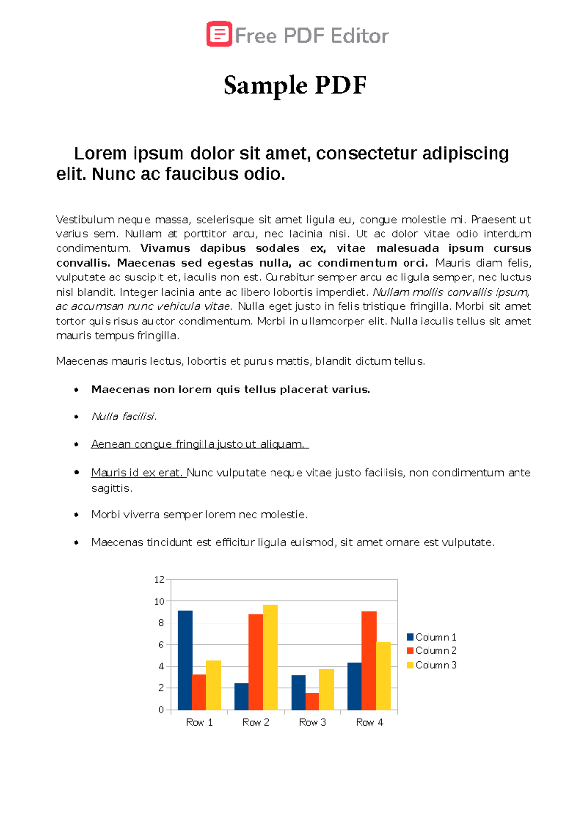 Sample PDF Analysis and Insights on Content Structure - Studocu