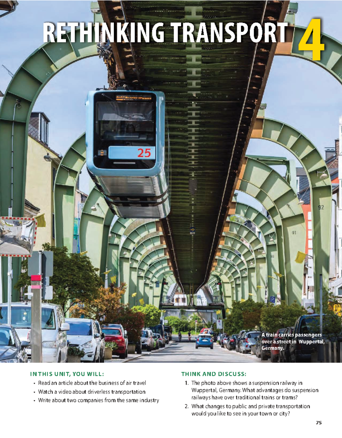 Unit 4 Pathways: Rethinking Transport and Future Mobility - Studocu