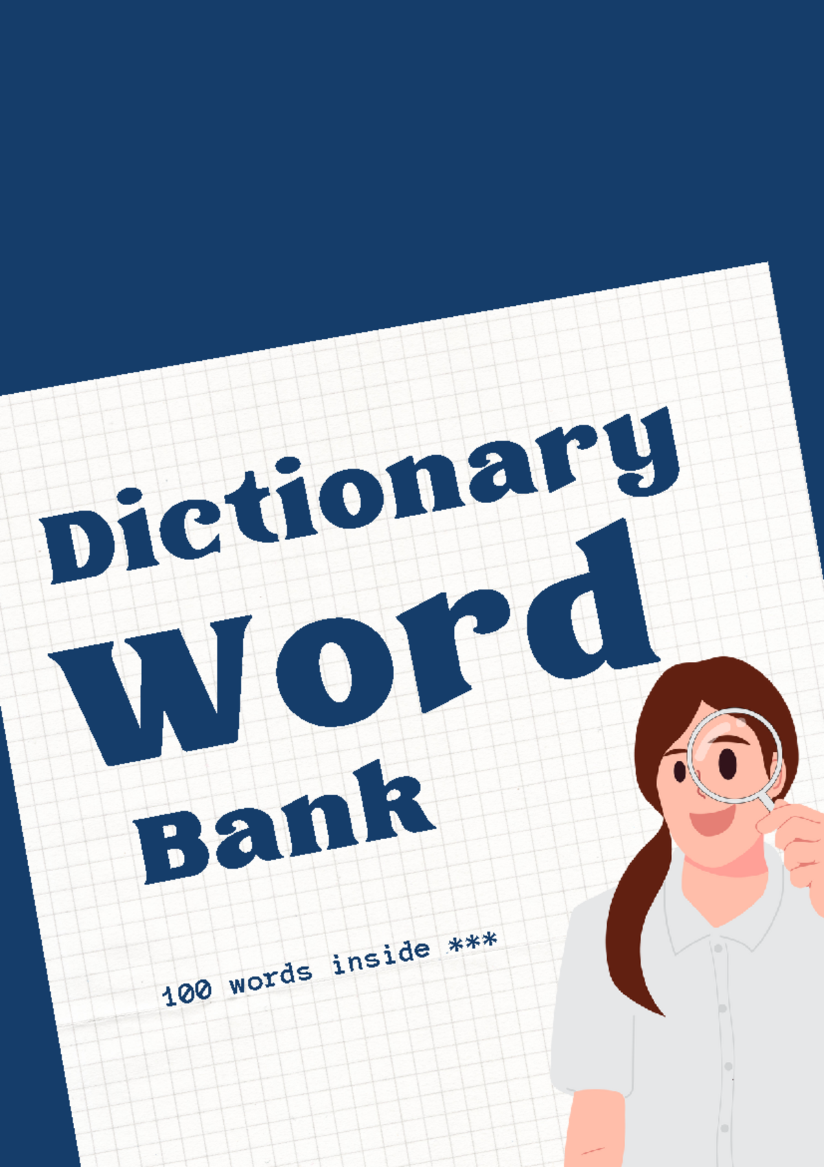 Engaging Dictionary Word Bank: 100 Vocabulary Words Explained - Studocu