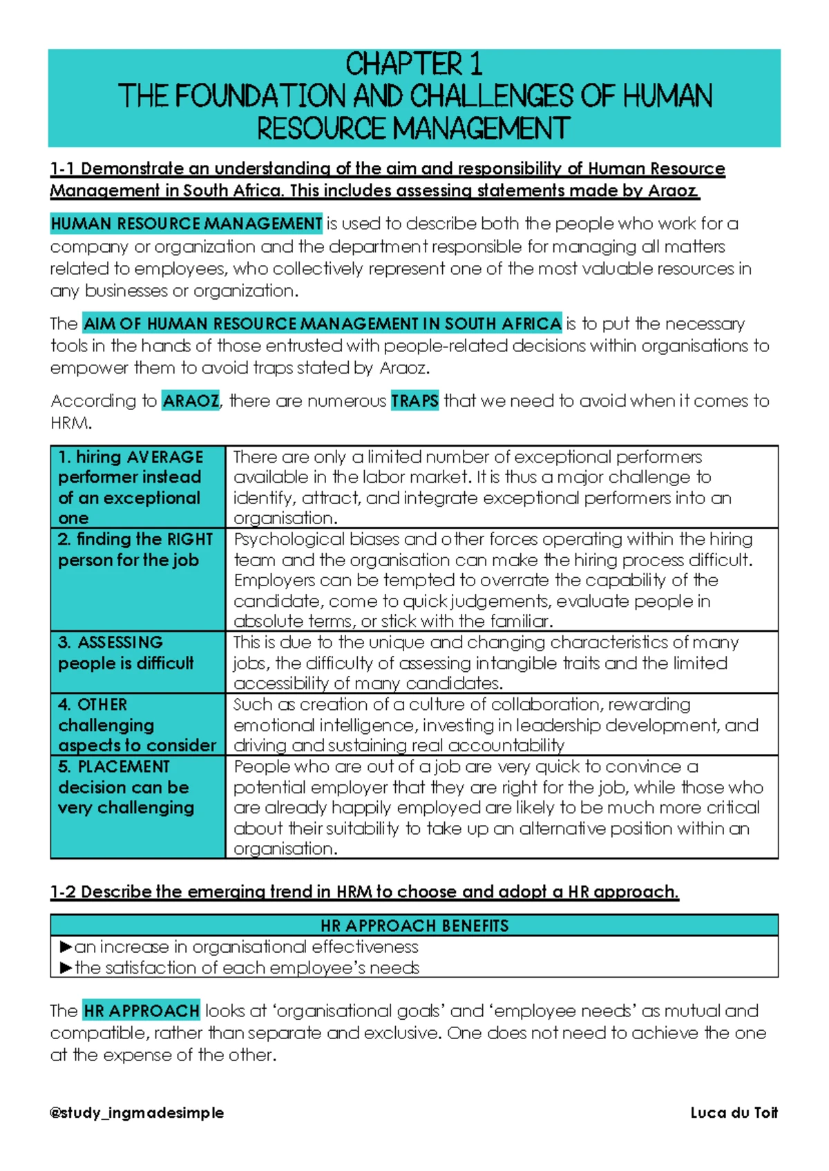 Comprehensive Study of Management Principles & Issues - MGT 101 - Studocu