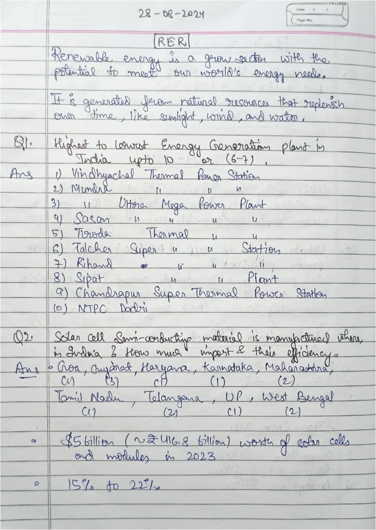 NCER-UNIT-V - notes - Non-Conventional Energy Resources Unit-V BIG-MASS ...