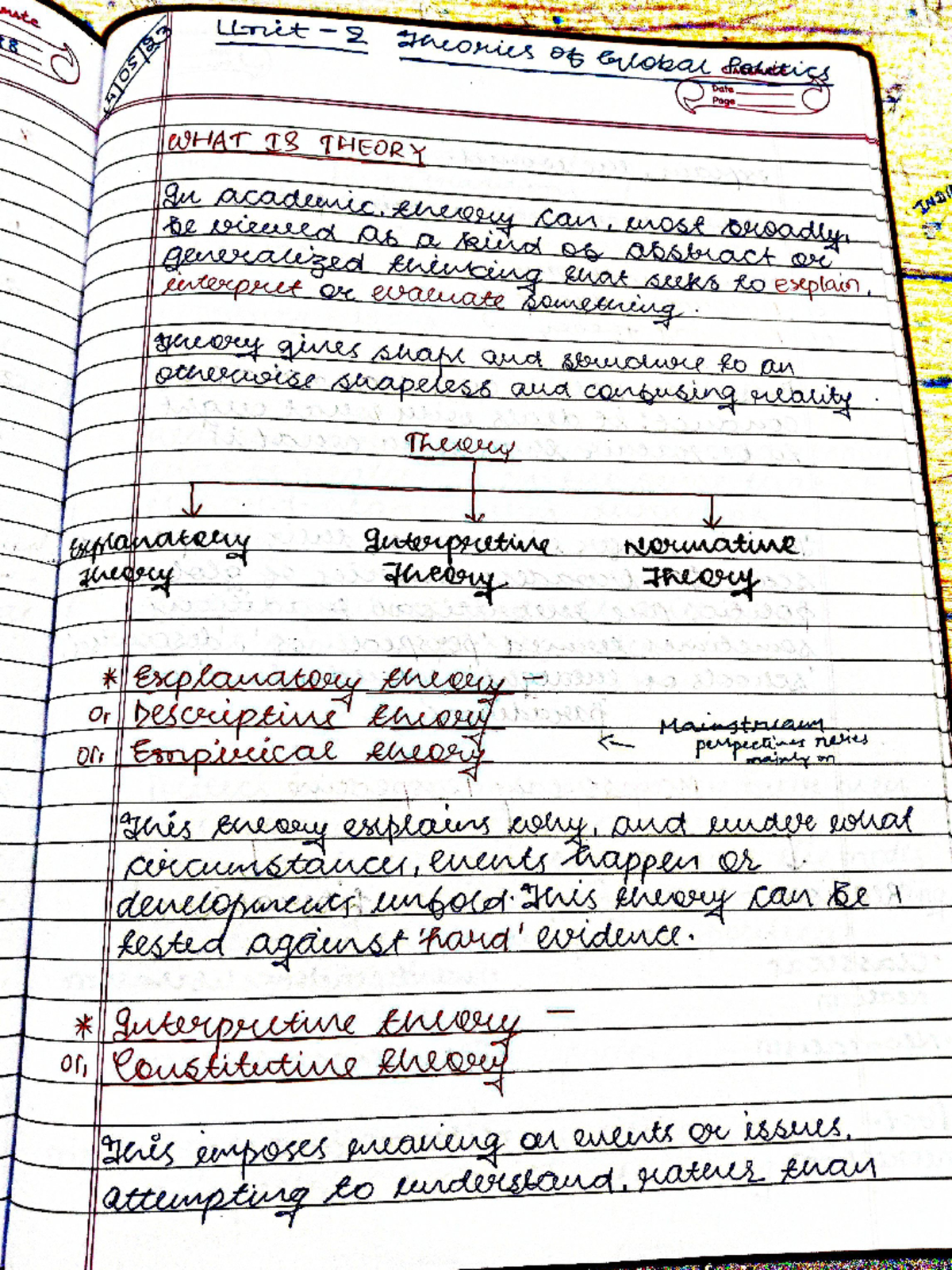 Political Science Notes: Key Concepts and Theories Overview - Studocu