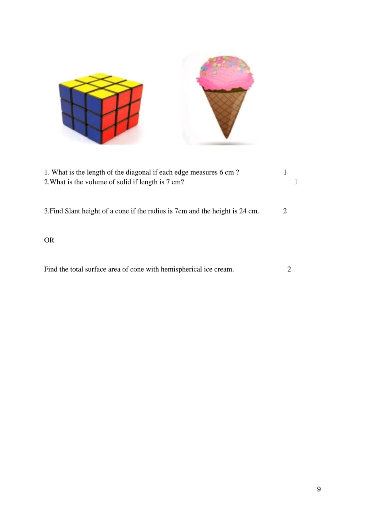 Math Paper 1 - Community Medicine: Geometry and Problem-Solving Guide ...