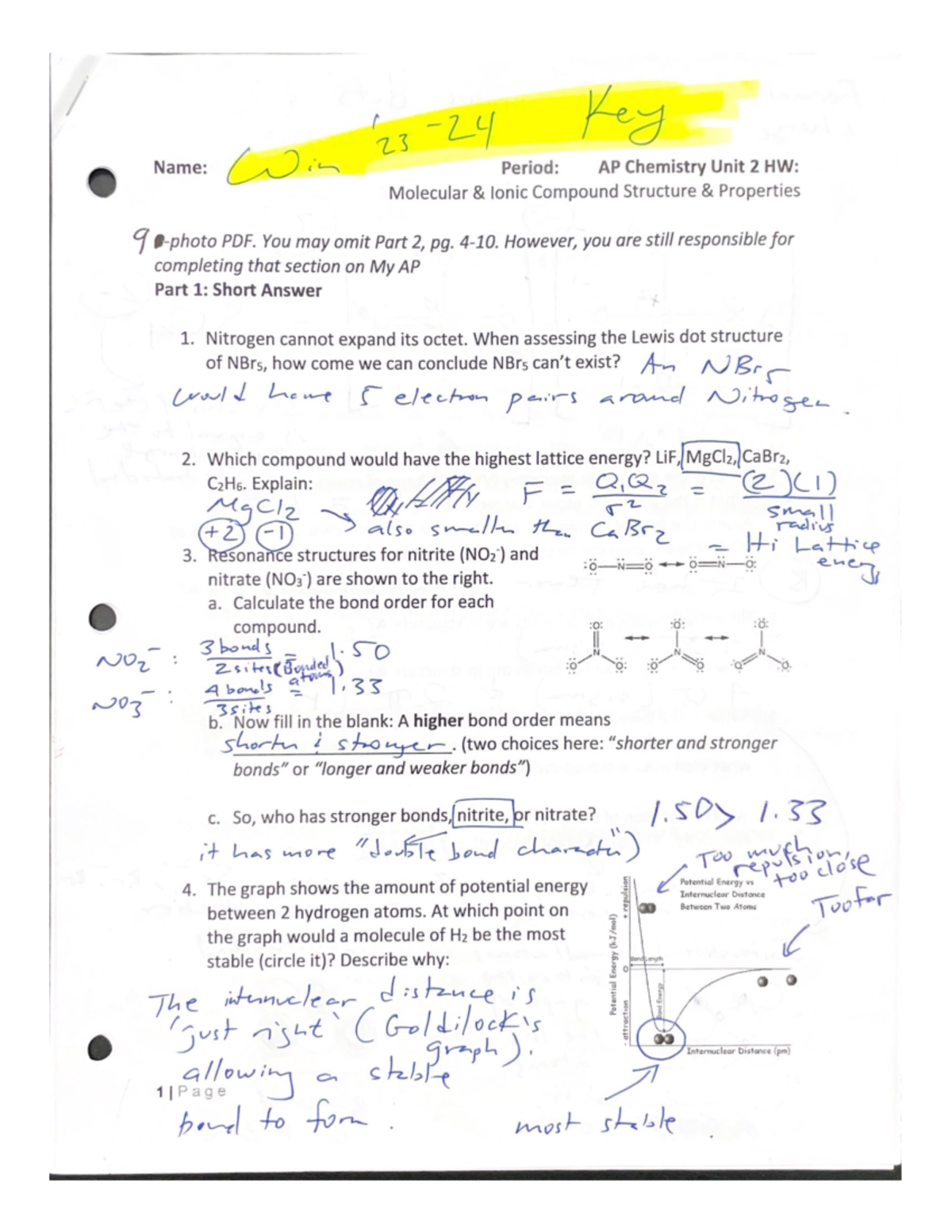 Unit 2 Key SA &amp; FRQ - unit 2 - Studocu