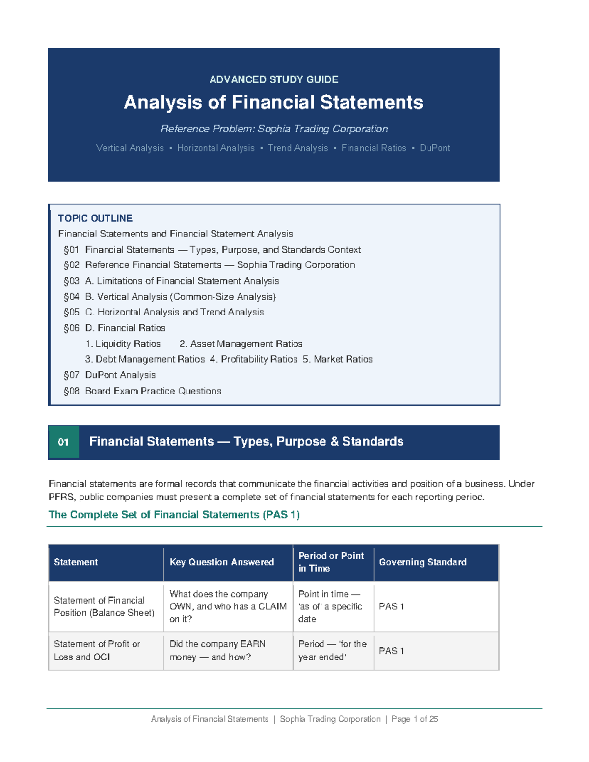 MS-FSA-2026 Final Exam Study Guide: Financial Statement Analysis - Studocu