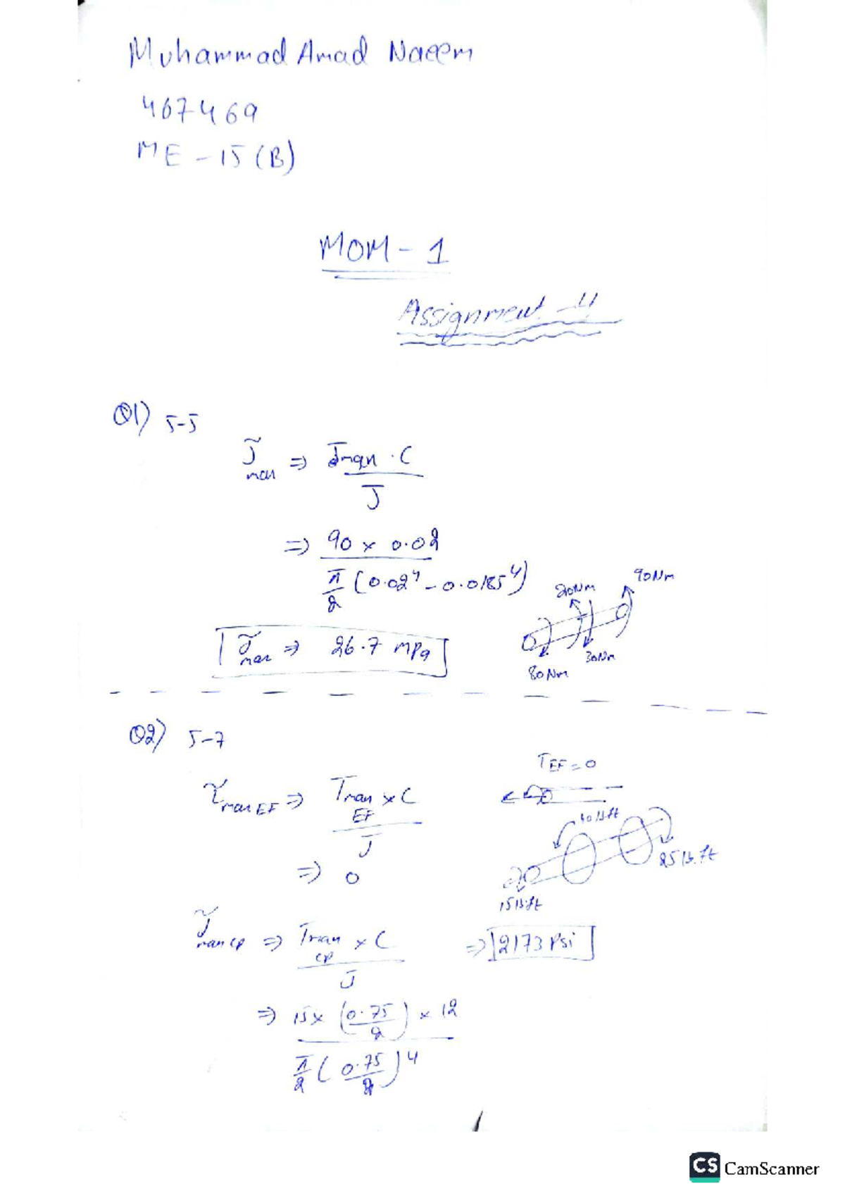 Amad Naeem 467469 - this is a report of assignment - Muhammad Amad ...