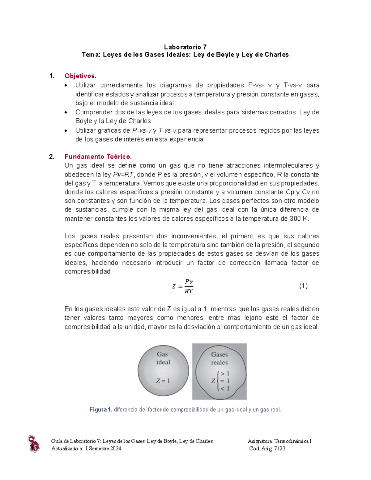 Guía de Laboratorio 7: Leyes de los Gases Ideales - Boyle y Charles ...