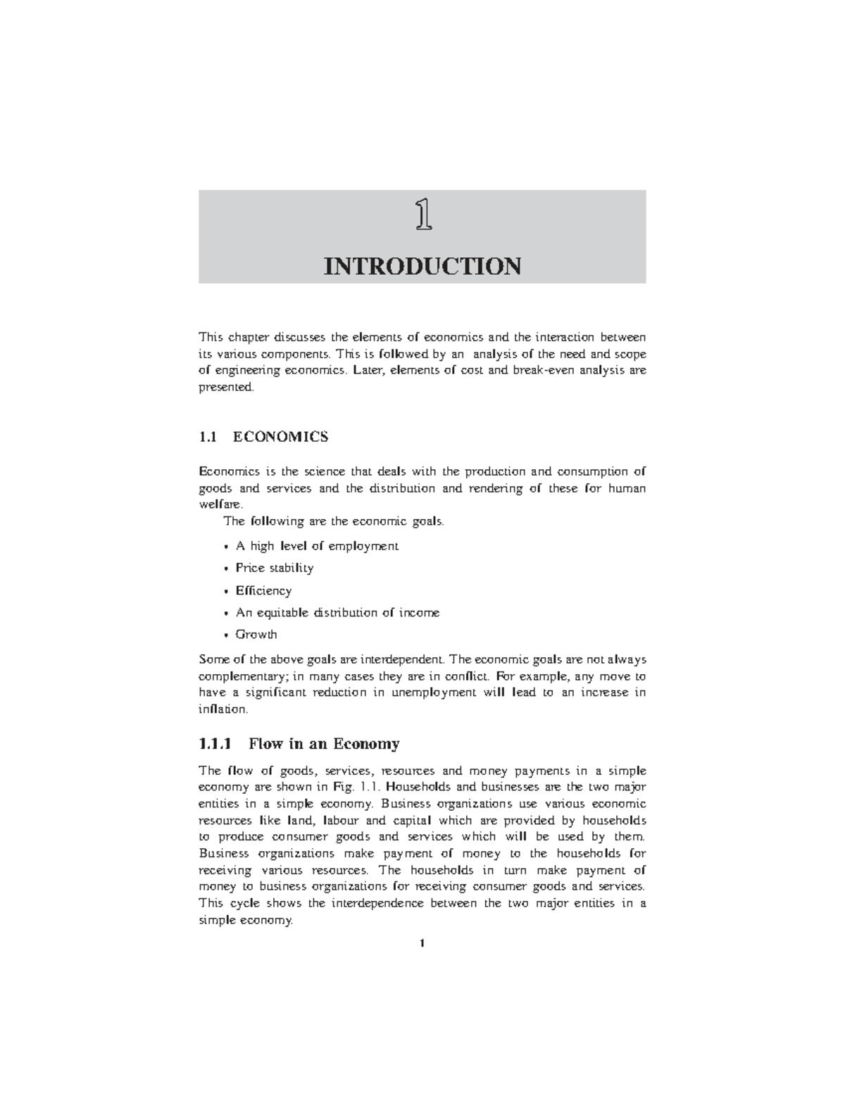 Engineering Economics (ENG 101): Introduction to Economic Principles ...