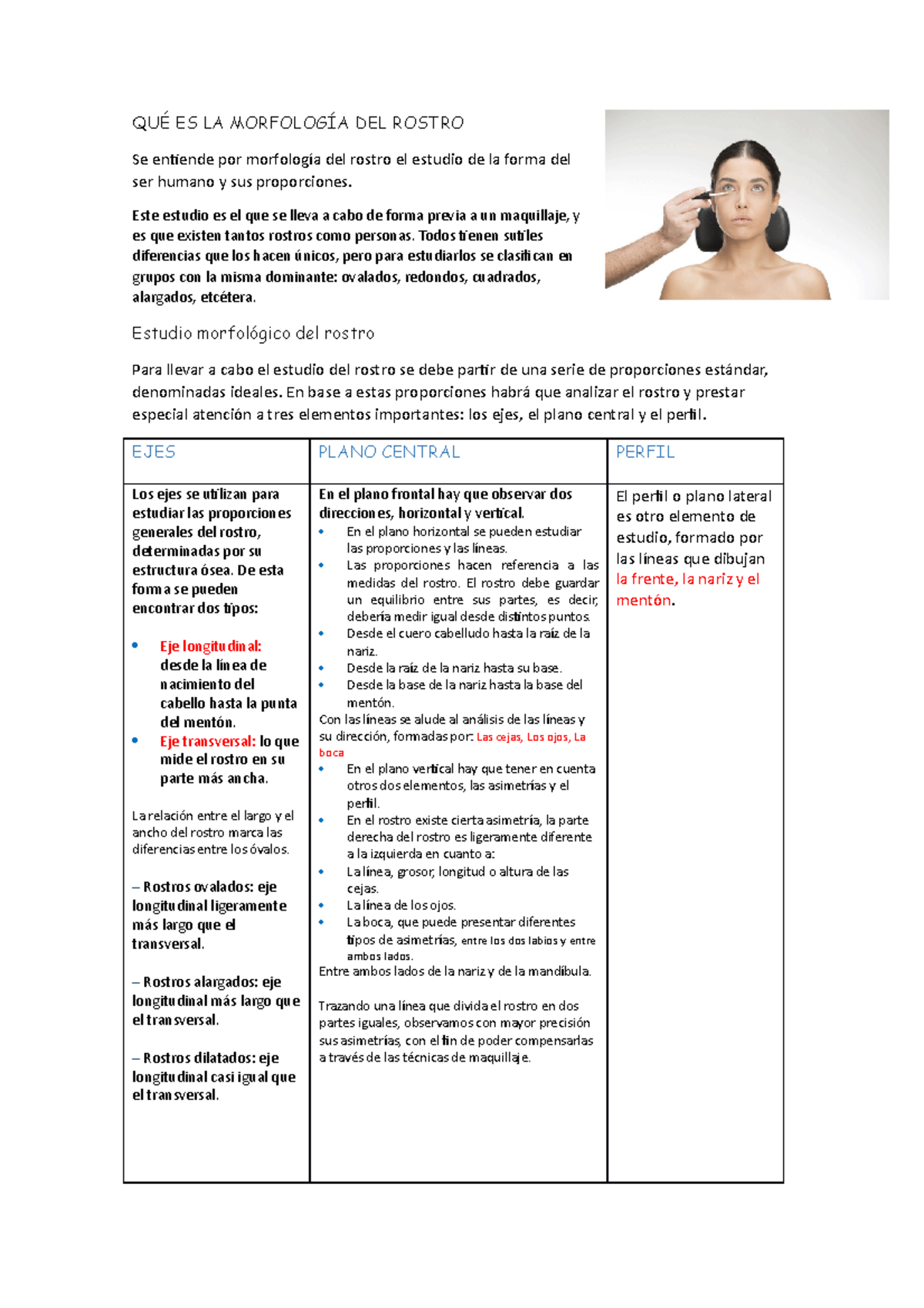 QUÉ ES LA Morfología DEL Rostro - QUÉ ES LA MORFOLOGÍA DEL ROSTRO Se ...