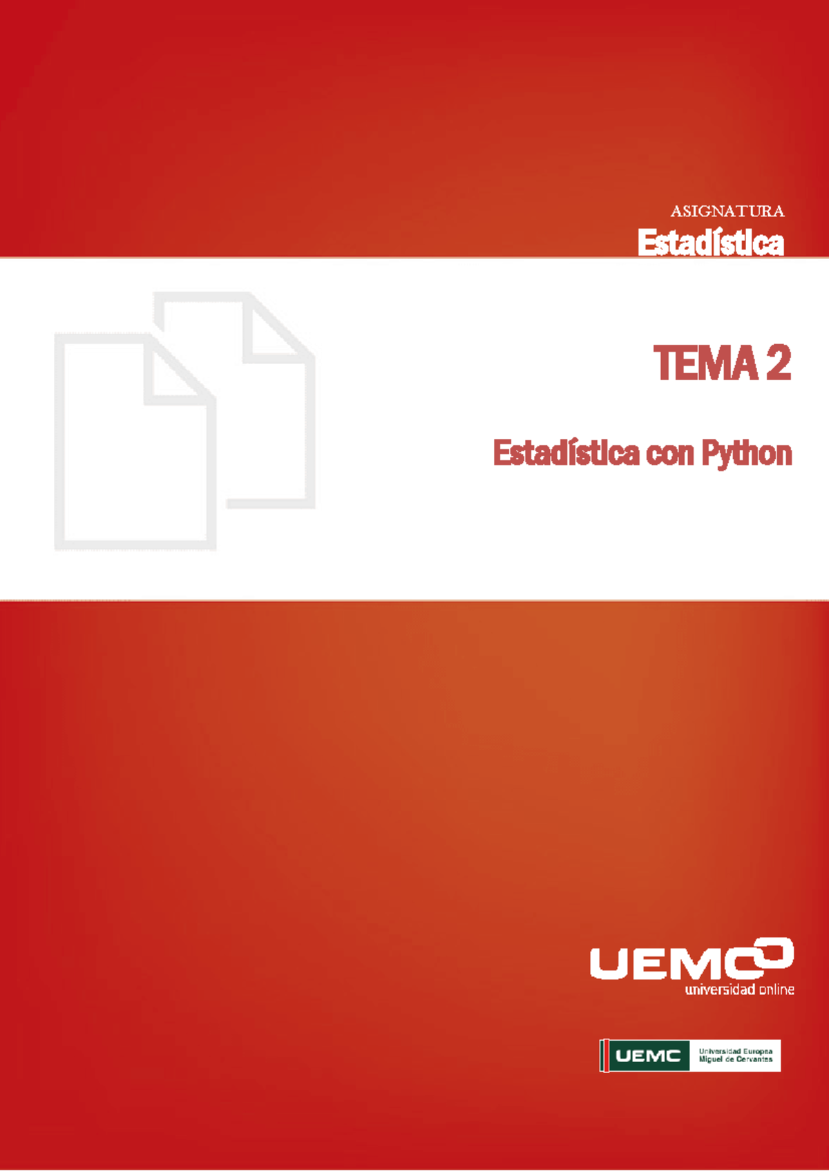 TEMA 2: Estadística con Python - Introducción y Contenidos - Studocu