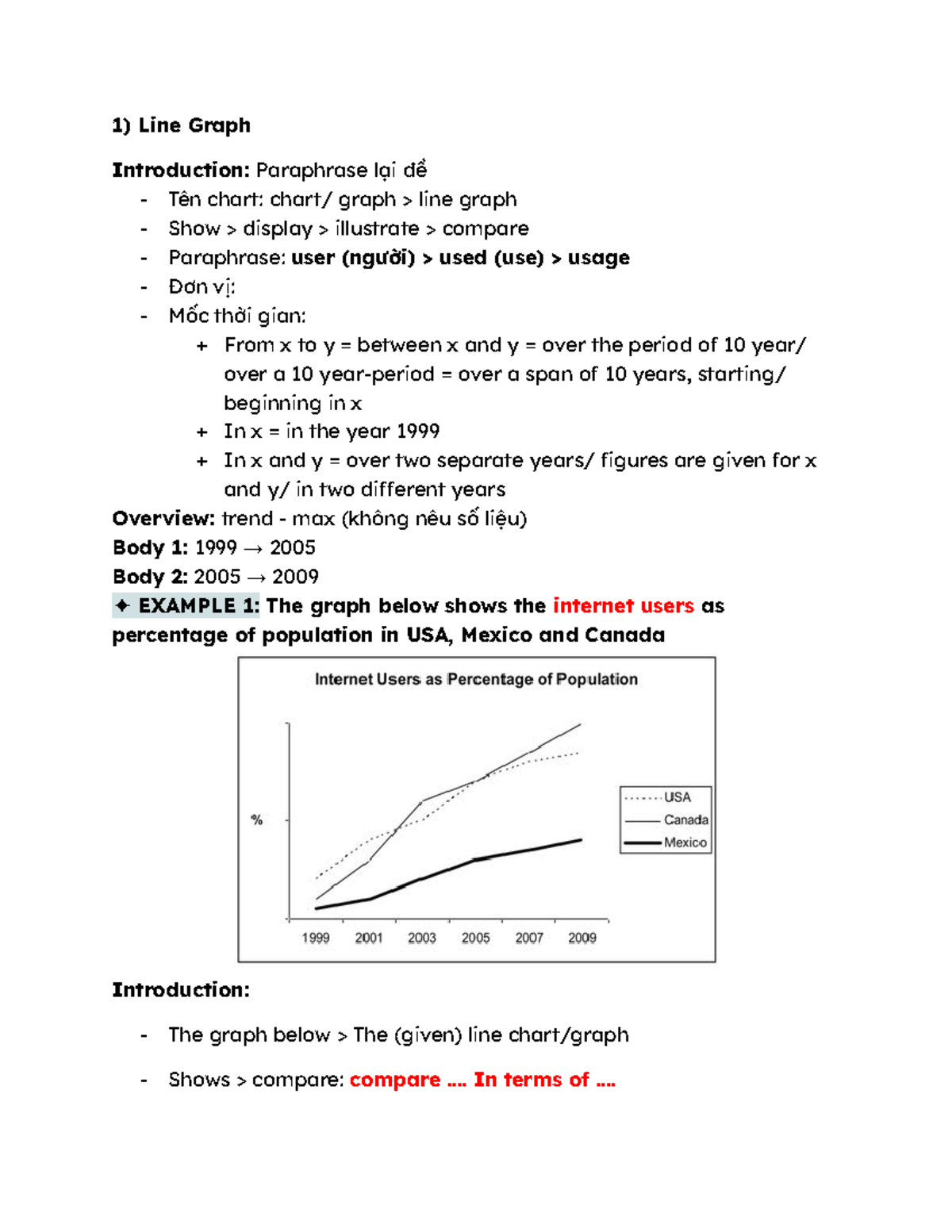 10.8 - Line Graphs and Bar Charts Analysis Handouts - Studocu