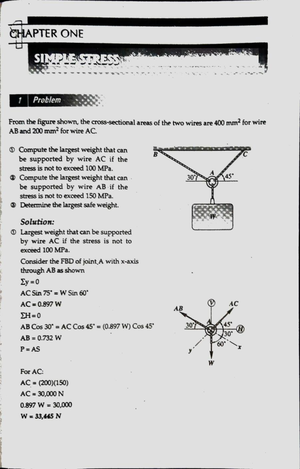 Finals in Statics Set 1 - Engineering Mechanics - College of ...